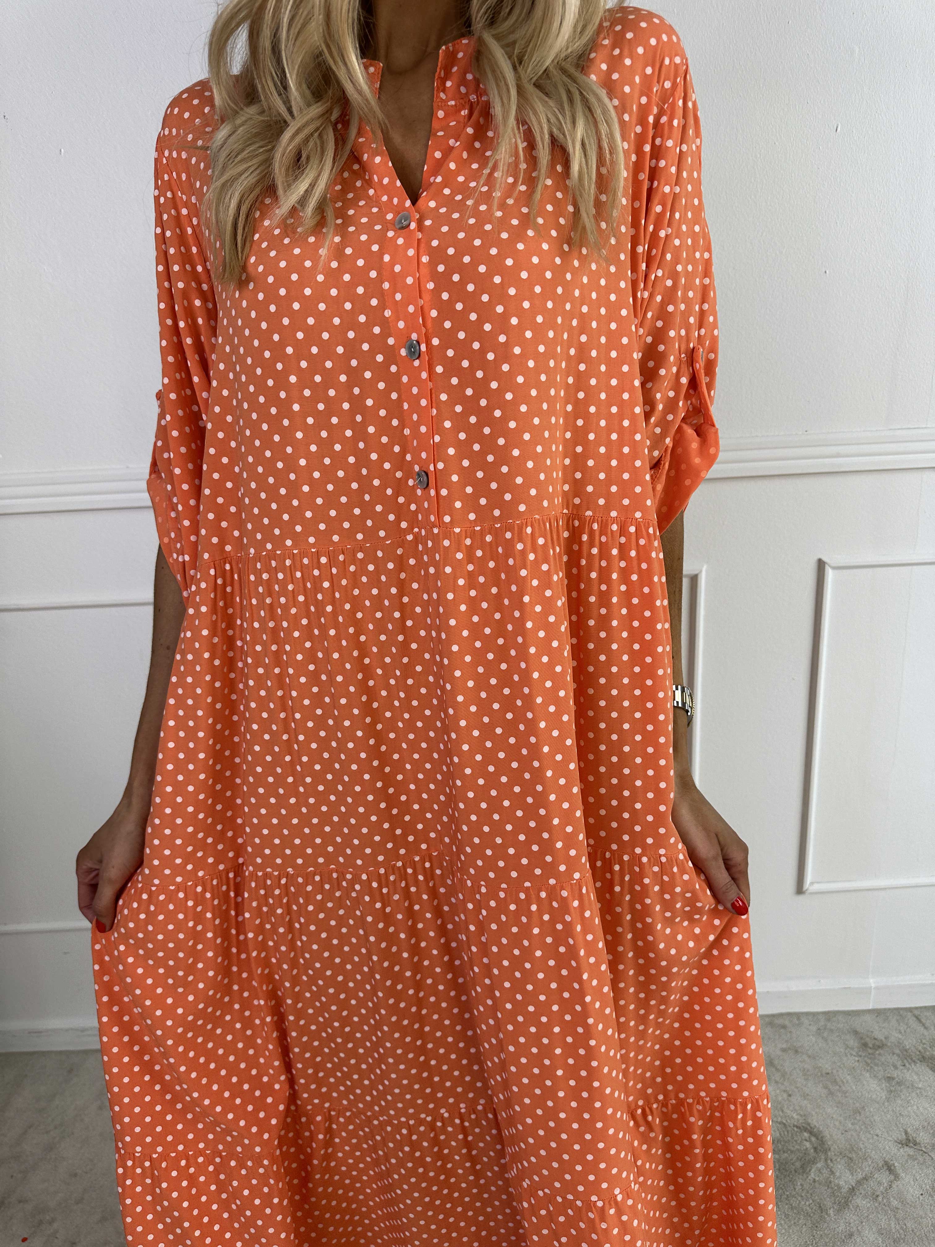 Dotti - Kjole med lag på lag look i viskose